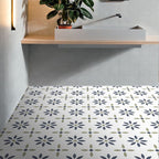 Square Peel & Stick Tile with Pattern Waterproof Tile for Home