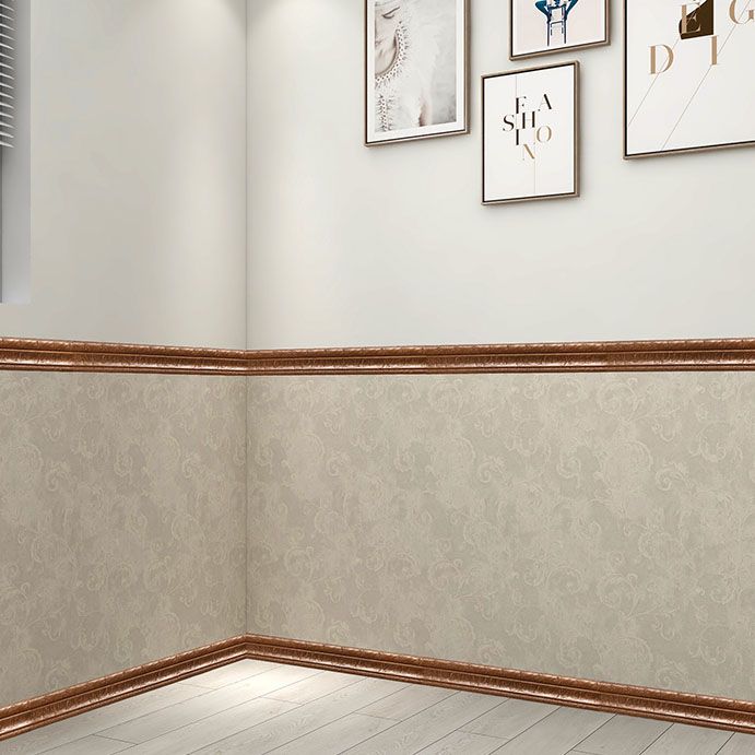 Modern PVC Wood Profile Smooth Wood Profile 3D Living Room Set with 1