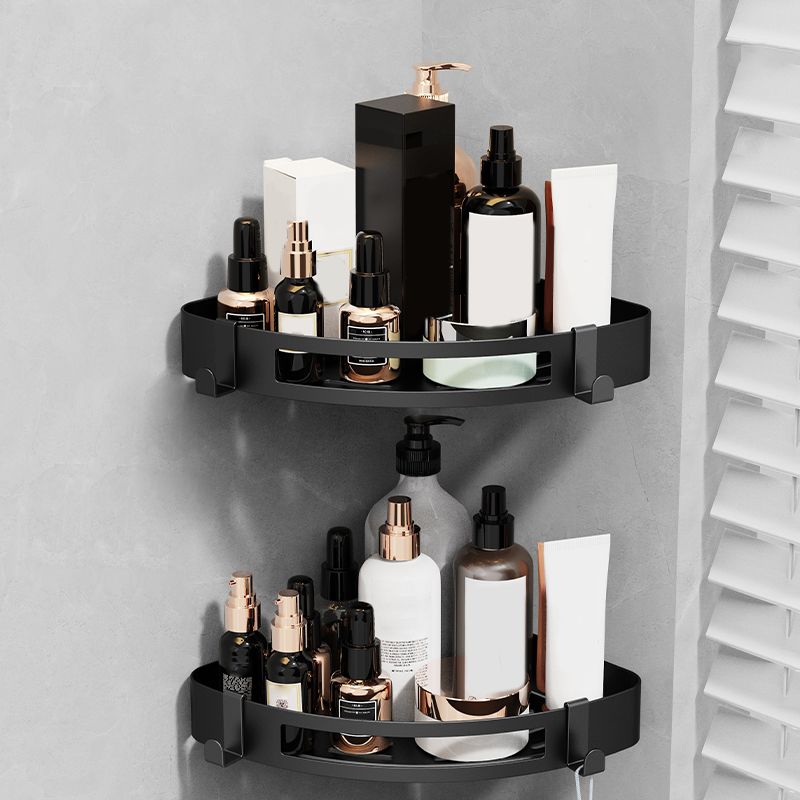 Minimalist black bathroom accessory set paper holder towel bar bathroom hardware set