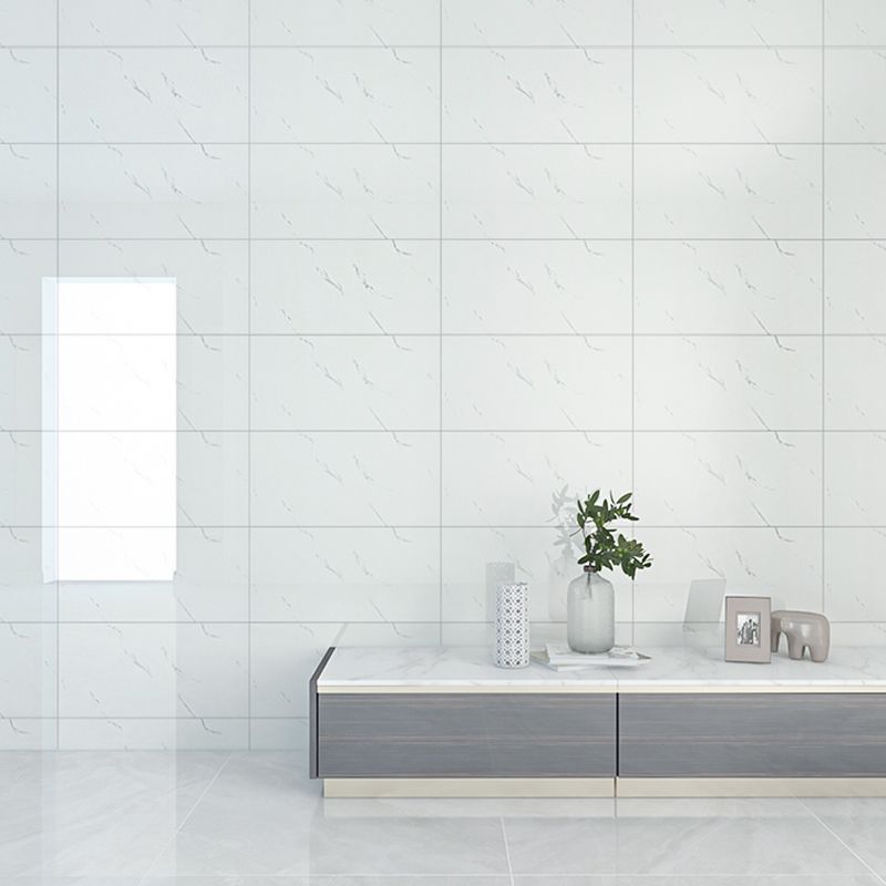 Modern Splash Protection Tiles Smooth Splash Protection Wallpaper for the Kitchen
