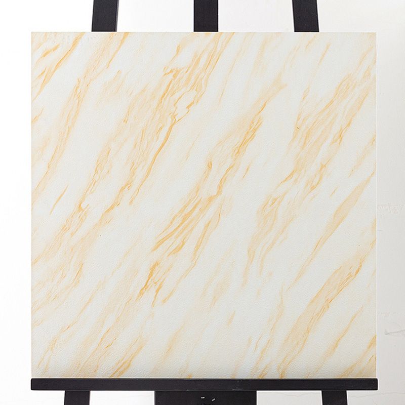 Modern Home Flooring Peel and Stick Marble Print Vinyl Floor