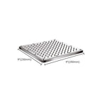 Contemporary Showerhead Combination Dual Showerhead Stainless Steel Wall-Mounted Showerhead