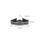 Modern Stainless Steel Towel Ring Bathroom Set Bathroom Shelf Bathroom Accessories Set