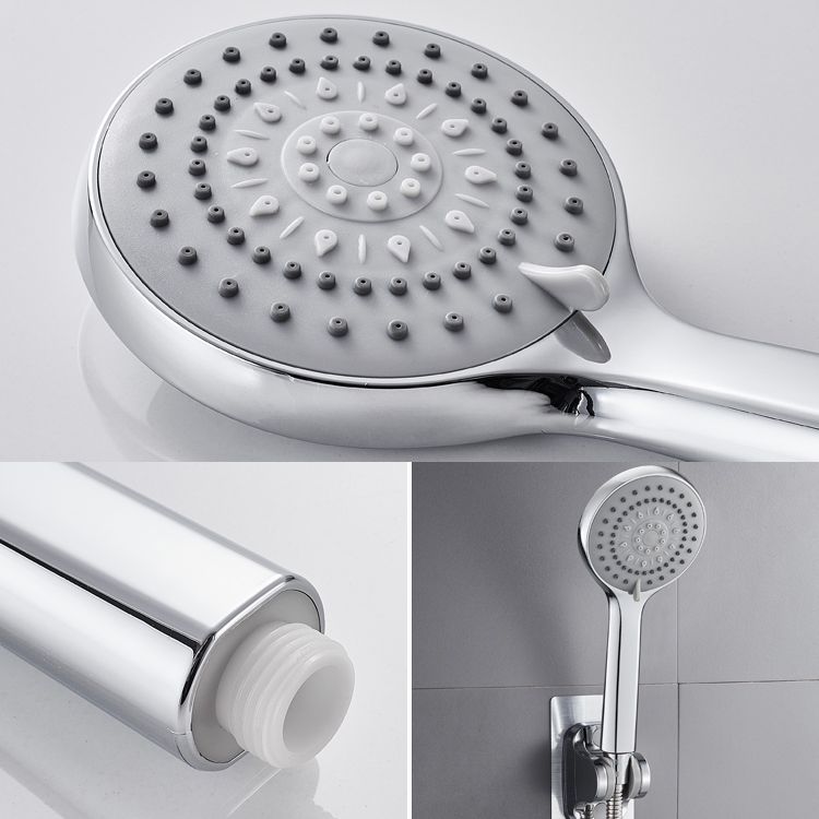 Modern Handheld Shower Head High Flow 5 Spray Patterns Wall Mounted Shower Head