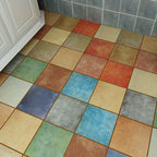 Multi-Tonal Style Vinyl Flooring Peel and Stick Vinyl Flooring with Low Gloss