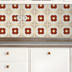 Square Peel & Stick Field Tile Waterproof PVC Peel and Stick Wall Tile