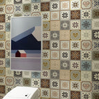 Modern Peel-and-Stick Wall Tile Mosaic Peel-and-Stick Tile
