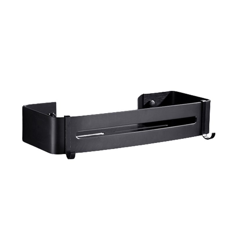 Matt Black Modern Bathroom Accessory Set, Set of 3, Bathroom Shelf