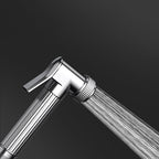 Wall-mounted shower system handle lever spot resist copper shower system