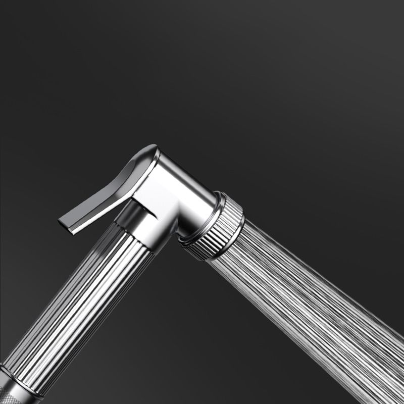 Wall-mounted shower system handle lever spot resist copper shower system