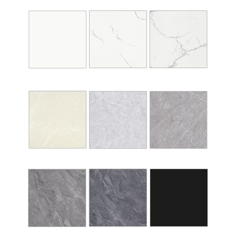 Rectangular Mold Resistant Tile PVC Single Peel & Stick Tile for Splashback Wall