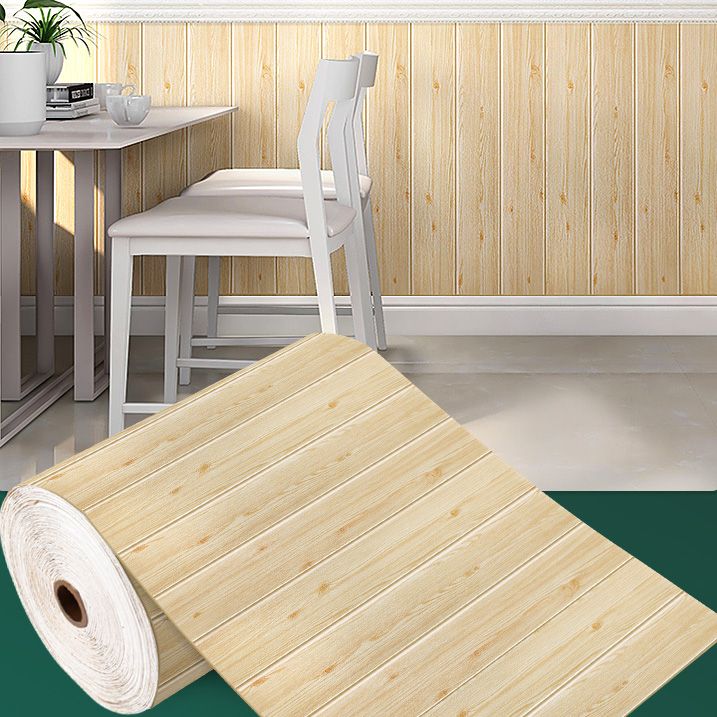 Modern Pearl Wainscoting PVC Wall Access Panel Peel and Stick Foam Trim