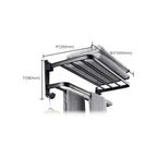 Modern Bathroom Accessory Set Black Soap Dish Bath Shelf Bathroom Set
