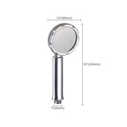 Contemporary Style Wall-Mounted Plastic Showerhead