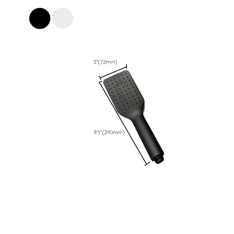 Rectangular Large Shower Head Standard Spray Pattern Shower Head
