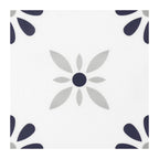 Peel and Stick PVC Flooring Matte Vinyl Flooring with Floral Pattern