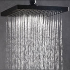 Traditional Metal Fixed Shower Head Ceiling Mounted Square Fixed Shower Head