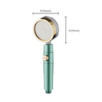 Modern Shower Head for the Bathroom 2-Jet Massage Rain Shower Round Wall Mounted Shower Head