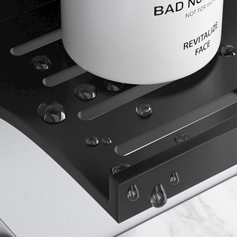 2-piece modern bathroom hardware set bathroom shelf