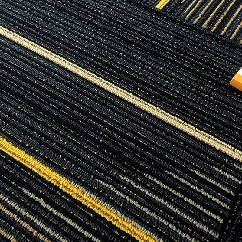 Dark Color Level Loop Carpet Tile Non-Slip Self-Adhesive Indoor Office Carpet Tiles