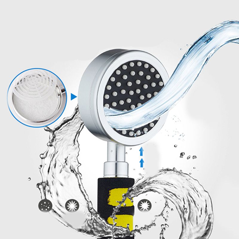 Modern Aluminum Hand Shower Water Efficient Wall Mounted Hand Shower