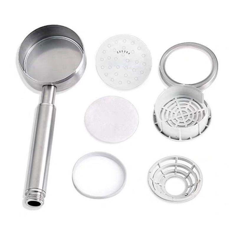 Metal Handheld Showerhead Modern Style Wall Mounted Showerhead