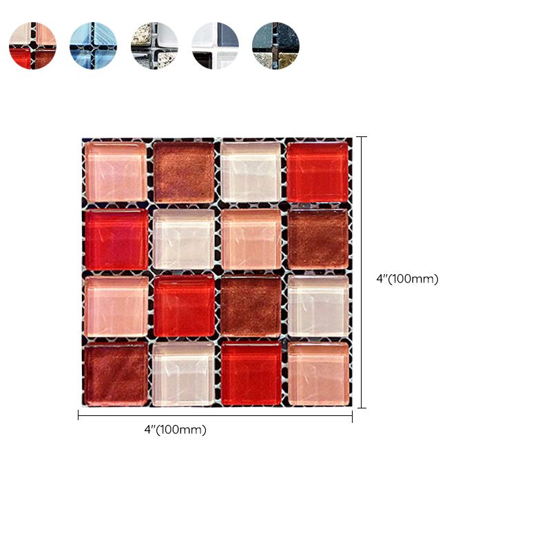 Mosaic tile for stripping and gluing tile mirror kitchen removable wall tile