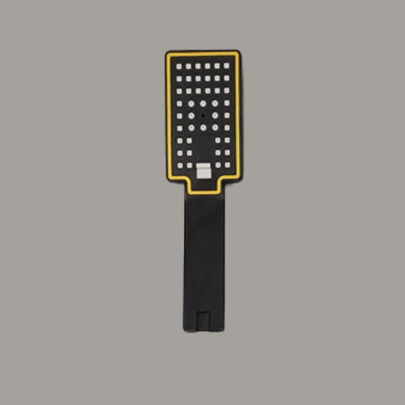 Square Shower Head Combination Standard Spray Pattern with Hand Shower