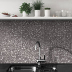 Contemporary plastic wallpaper Square shape wallpaper with waterproof