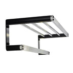 Modern bathroom accessory set bath shelf/towel holder & bathrobe hooks included