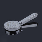 Contemporary Rainfall Shower Head Combo Round Single Spray Shower Combo