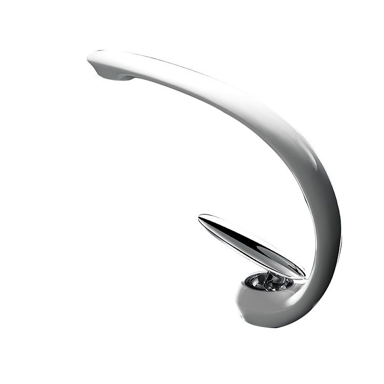 Unique Bathroom Waterfall Spout Brass Basin Faucet