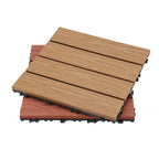 Connectable terrace tiles composite terrace tiles for outdoor use