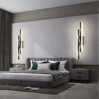 Alana Modern LED Wall Light - Elegant Black/Gold Wall Lighting for Living Room and Bedroom