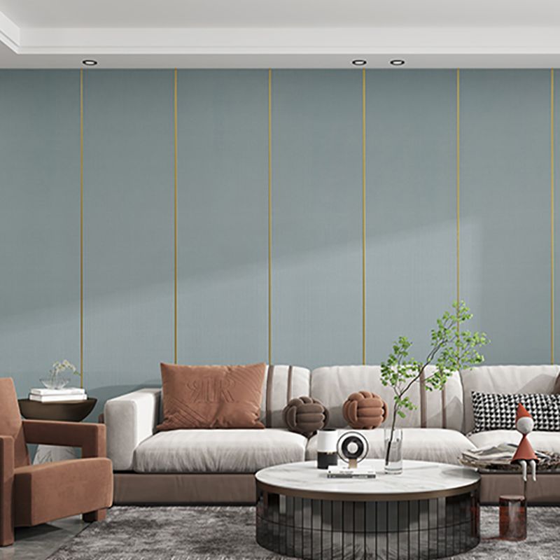 Classic simple wall covering for peeling off and attaching, stain-resistant for the living room