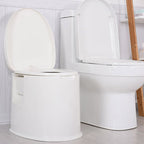 Modern Plastic Floor-Standing Toilet with Soft Close Seat for the Bathroom