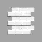 Modern Wallpaper Field Tile/Single Tile Peel and Stick Backsplash
