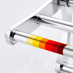 Metal Bathroom Hardware Set Adhesive Installation Bathroom Accessories Kit