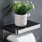 Polished Chrome Modern Bathroom Accessory Set made of Stainless Steel Towel Holder/Soap Dish