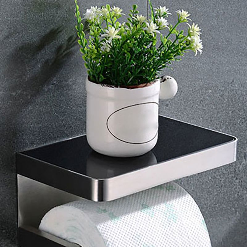 Polished Chrome Modern Bathroom Accessory Set made of Stainless Steel Towel Holder/Soap Dish