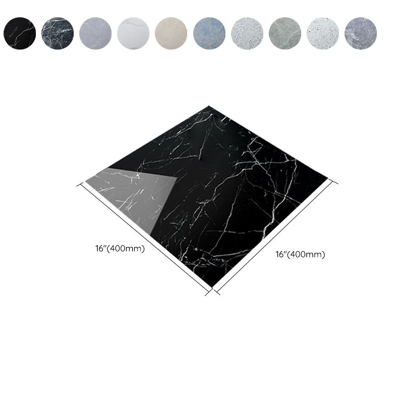 Waterproof Wallpaper PVC Single Tiles Wallpaper with Square Shape