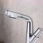 Widespread sink faucet Modern tap with single lever