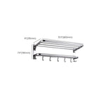 Modern Bathroom Set with Bathroom Shelf/Towel Bar Polished Chrome Bathroom Accessory Set