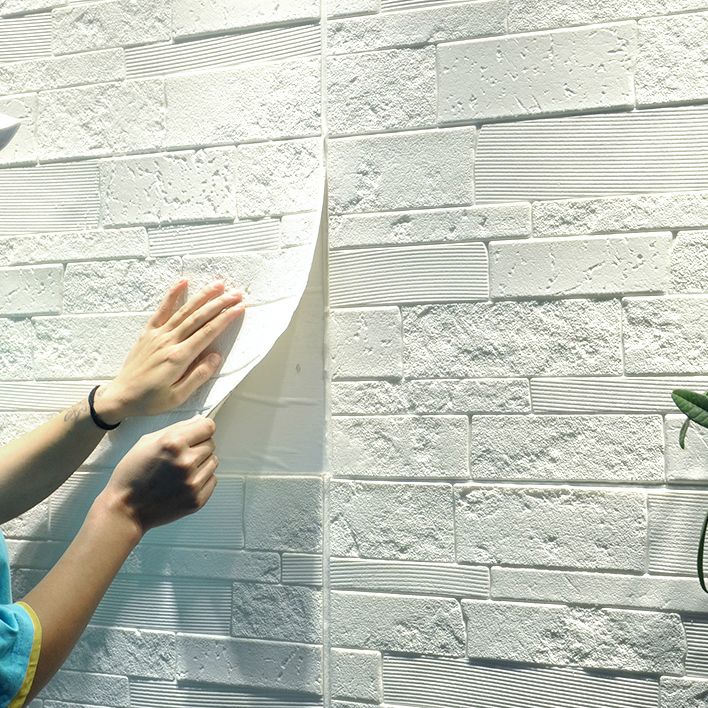 Plastic wall cladding contemporary peel and stick wall cladding