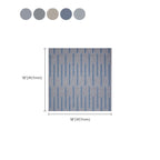 Scratch-resistant plastic floor Waterproof peel & stick floor tiles