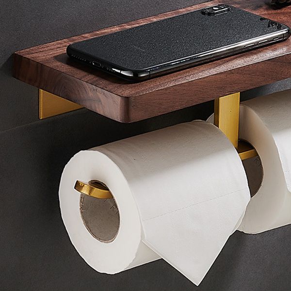 Traditional Bathroom Accessories Set Bathroom Shelf Paper Holder Gold Bathroom Set
