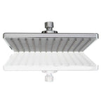 Contemporary Shower Combination Fixed Shower Head Chrome Ceiling Mounted Shower Head