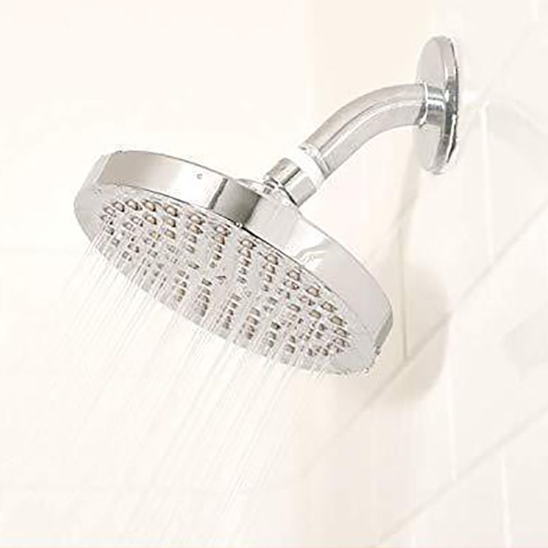 Contemporary round fixed wall shower head Silver shower head