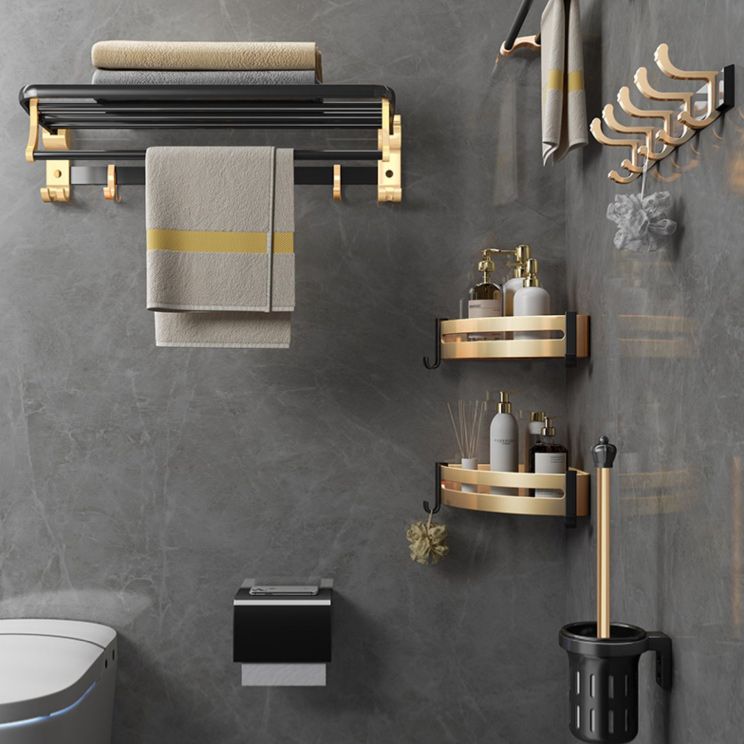 7-piece traditional bathroom accessory set aluminum bathroom accessory set