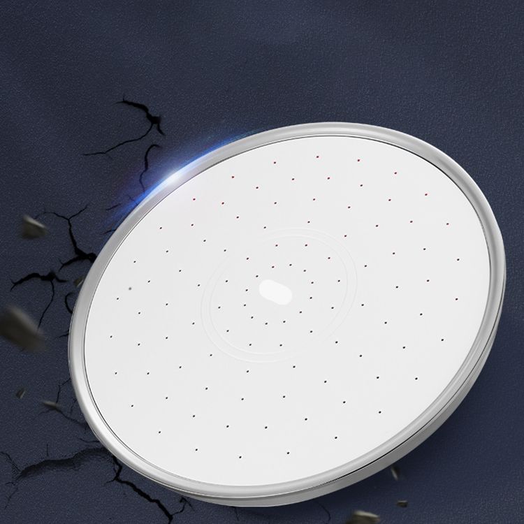 Round Showerhead Combo Modern Fixed Showerhead for Bathroom